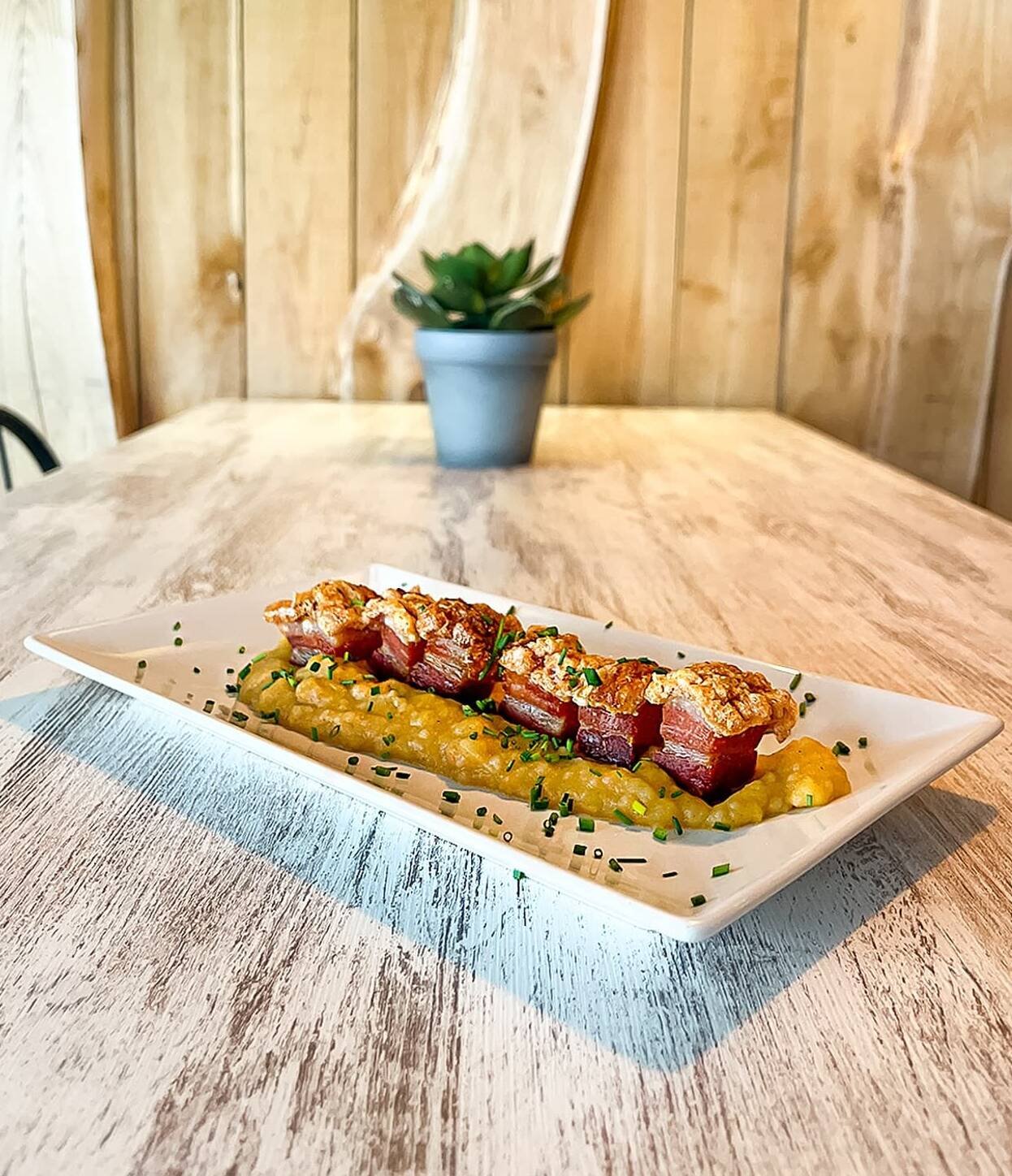 apa torreznos con pure - River 1973