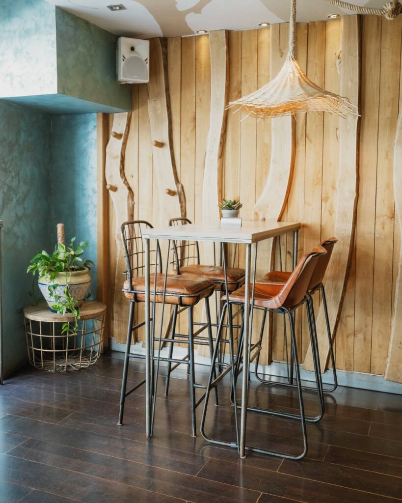 Ambientes interior Bar Rive 1973