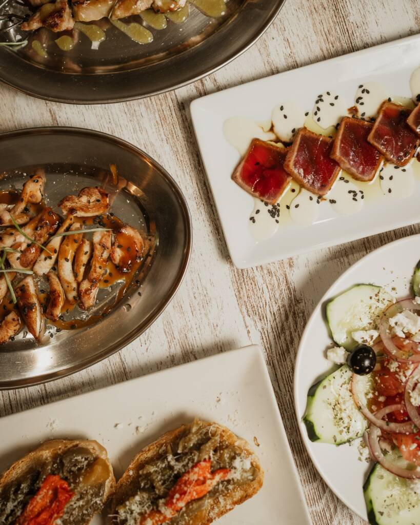 tapas elaboradas en bar river de salamanca